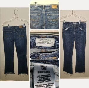 Aeropostale Hailey Flare Jeans, Size 3/4R, EUC